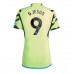Cheap Arsenal Gabriel Jesus #9 Away Football Shirt 2023-24 Short Sleeve